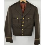WWII US Army Officers Cutdown 4 Pocket Service Jacket.