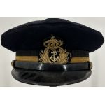 WWII Royal Italian Regia Marina Naval Officers’ Visor Cap