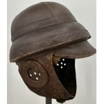 WWI Italian Model 1910 Baracca Style Flight Crash Helmet