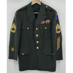 50s Ledo Road patched Green Ag-44 Dress Jacket