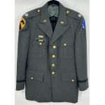 60s 1st Cavalry For Moore Army Ag-44 Lieutenant Colonel Officers Jacket.