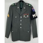 50s-Vietnam Era 287th Military Police Berlin Brigade Ag-44 Dress Jacket