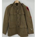 WWI US 86th Infantry Division Ammunition Train Unit Wool Tunic