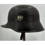 WWII German M18 Transitional Single Decal Heer Helmet Stahlhelm