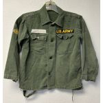 50s-Vietnam Era Kid Sized Cut Down OG-107 Fatigue Shirt