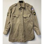 50s-Vietnam Era Far East Command Joint HQ Khaki NCO Shirt