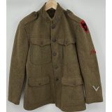 WWI US 86th Infantry Division Ammunition Train Unit Wool Tunic