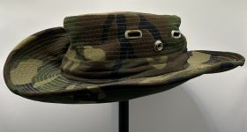 Vietnam War Era Thai Made Camo Cowboy Boonie Cap