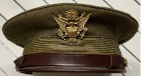 Pre-WWII US March Field Army Air Corps Officer Visor Cap​