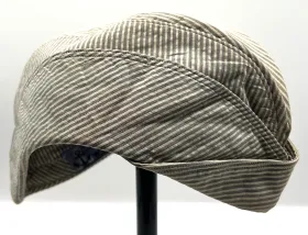 ​WWII US WAVES Womens Seersucker Garrison / Side Cap