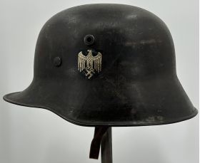 WWII German M18 Transitional Single Decal Heer Helmet Stahlhelm