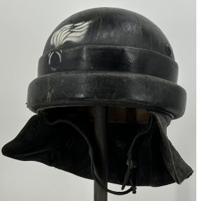WWII Italian Carabinieri M35 Tanker Helmet