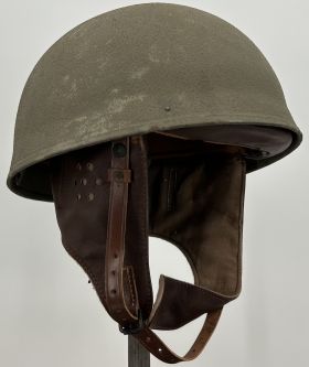 WWII British Dispatch Helmet / Motorcycle Rider Helmet