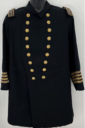 1880s/Indian Wars USN Naval Medical Officers Line Captain Tunic/Frock with Shoulder Boards
