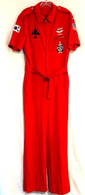 Vietnam Era USAF Air Force F-14 Pilots Party Suit