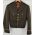 WWII US Army Officers Cutdown 4 Pocket Service Jacket.