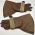 WWI British Royal Flying Corps Leather Combination Flying Gloves / Gauntlets.
