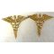 US Army Medical Corp Collar Brass Insignia