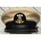 WWII USN Band Member Khaki Visor Cap