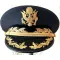 Vietnam War Era General Officer’s Dress Blue Uniform Peaked Visor Cap.